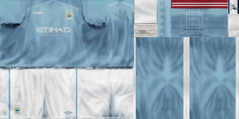 Man City PES 4 kit